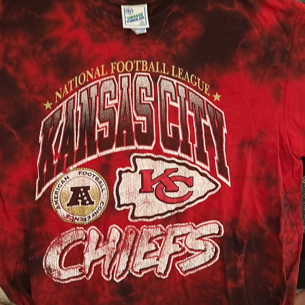 Kansas City chiefs AFC NFL shirt size large vintage KC Chiefs shirt Large